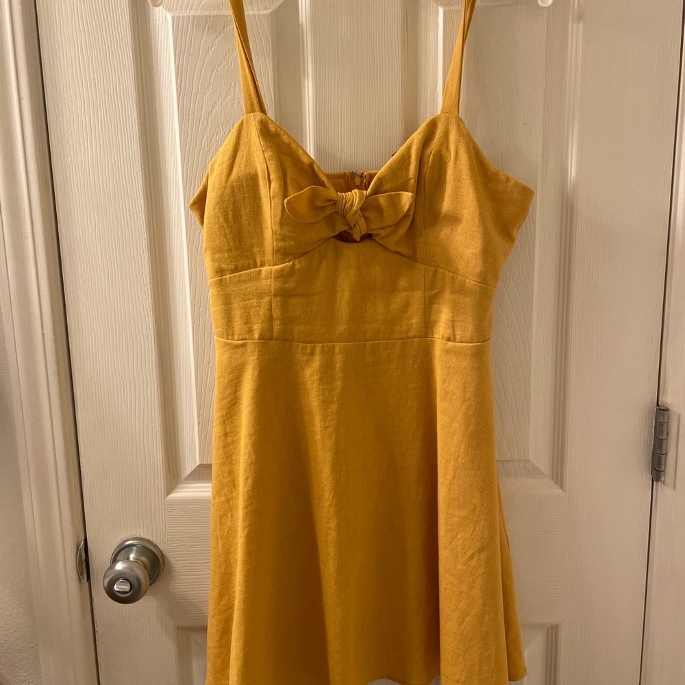 Yellow sundress size L